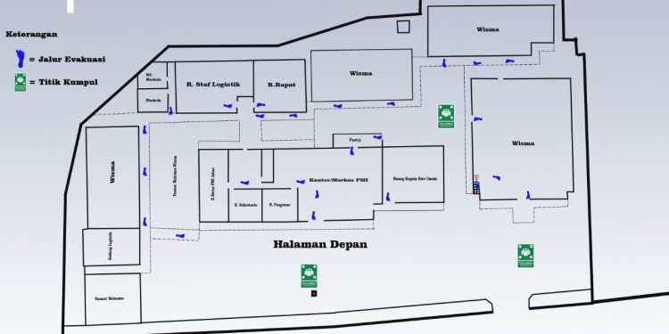 Prosedur Peringatan Dini atau Jalur Evakuasi