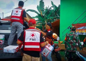 PMI Kabupaten Sukabumi Salurkan Bantuan Kepada Warga Korban Longsor