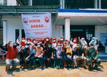 Kampung Donor Desa Karyamukti, Cililin, KBB Diresmikan, Warga Antusias Donorkan Darah
