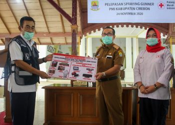 PMI Jawa Barat Memberikan Bantuan Oprasional Kepada PMI Kabupaten Cirebon