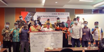 Rapat Kerja Kemitraan Dan Kerjasama Program Kesiapsiagaan Gempa Bumi PMI Kota Sukabumi