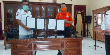 PMI Provinsi Jawa Barat Dan BPBD Provinsi Jawa Barat Tandatangani Perjanjian Kerjasama Tentang Penanggulangan Bencana Di Provinsi Jawa Barat