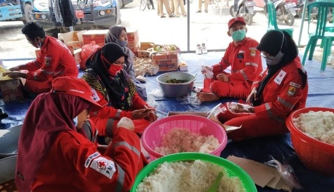 PMI Respon Bencana di Kab. Cirebon