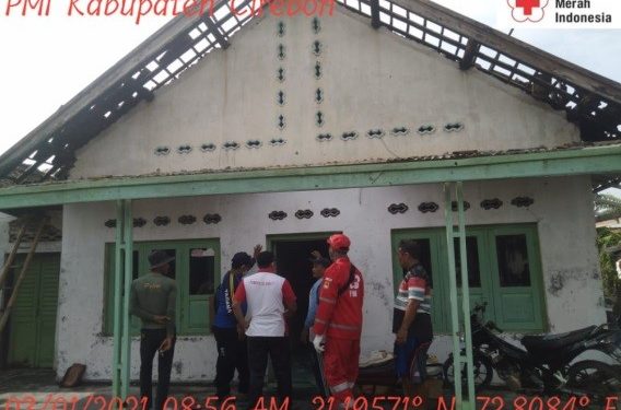 PMI Respon Bencana di Kab. Cirebon
