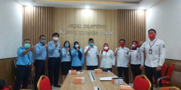 PMI Provinsi Jawa Barat Mengadakan Audiensi Bersama Tenaga Suncang Kanwil KEMENKUMHAM Provinsi Jawa Barat