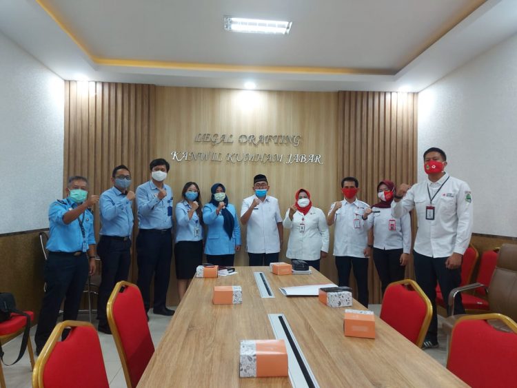 PMI Provinsi Jawa Barat Mengadakan Audiensi Bersama Tenaga Suncang Kanwil KEMENKUMHAM Provinsi Jawa Barat