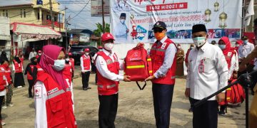 WALI KOTA SUKABUMI PIMPIN APEL SIAGA LEBARAN PALANG MERAH INDONESIA (PMI) KOTA SUKABUMI